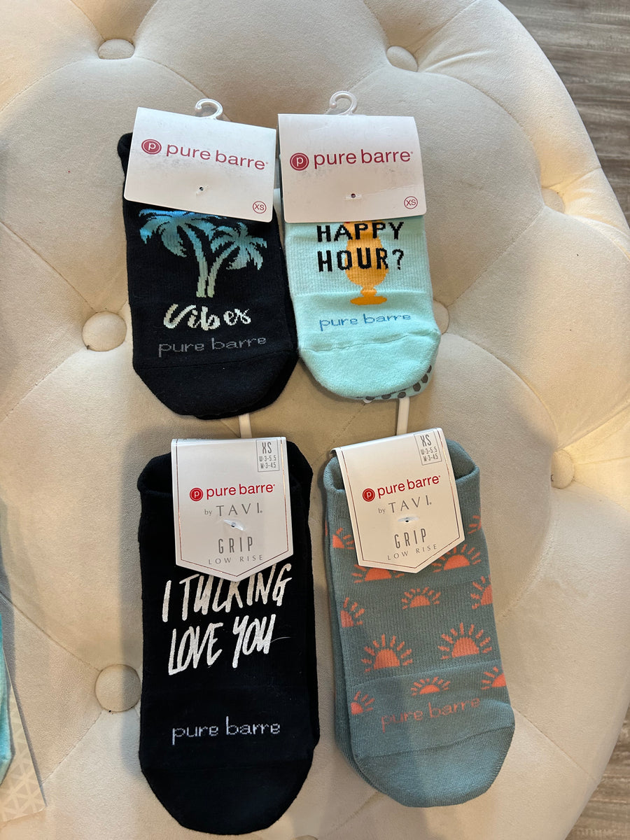 Pure Barre South Bend on Instagram: Tomorrow is Pure Cheer day 4: Sticky  Sock Day!!! 🧦Buy 3 get 1 free & christmas socks are $10 tomorrow. Get them  while you can!!!