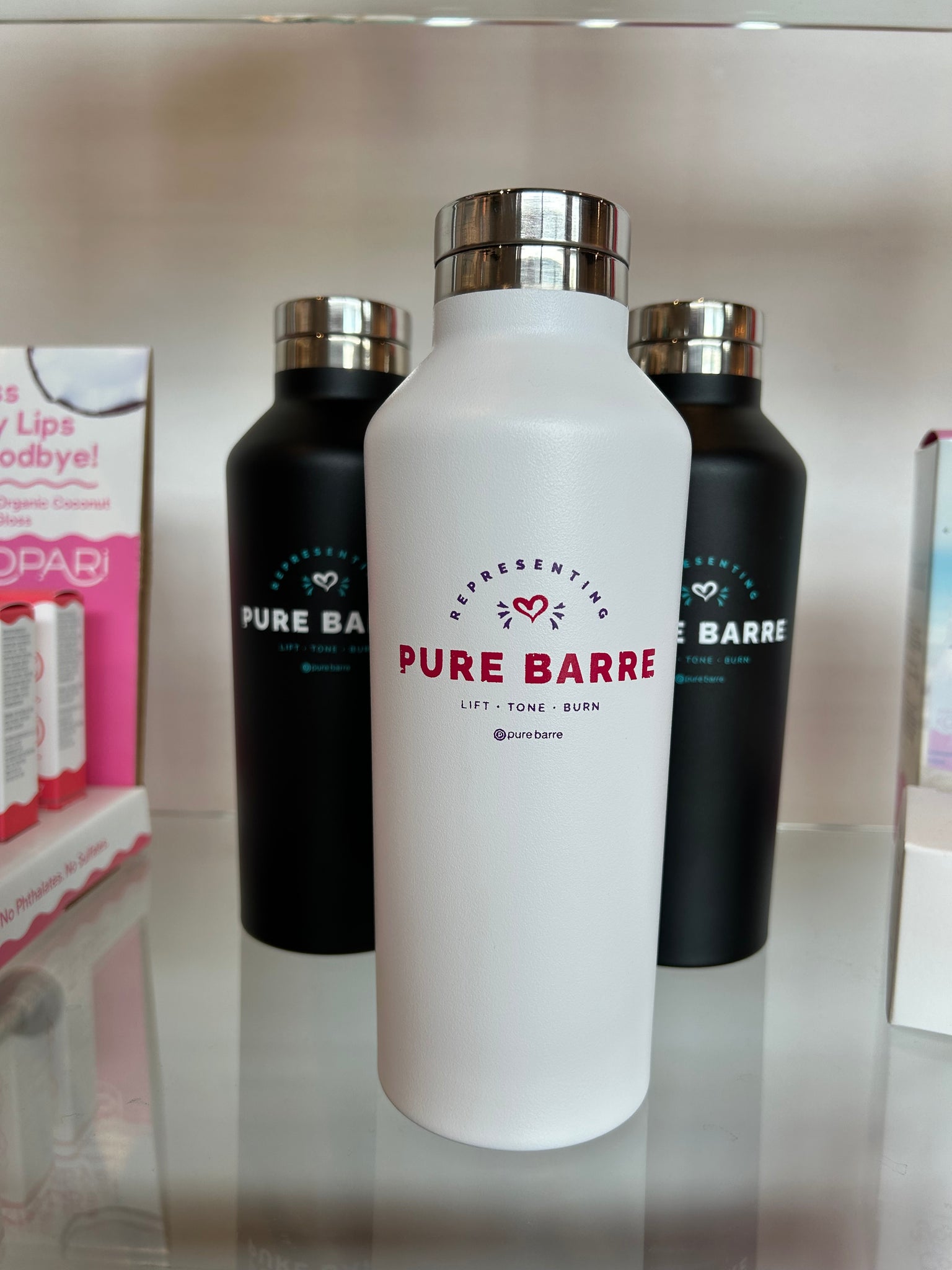 Pure Barre LTB Water Bottle