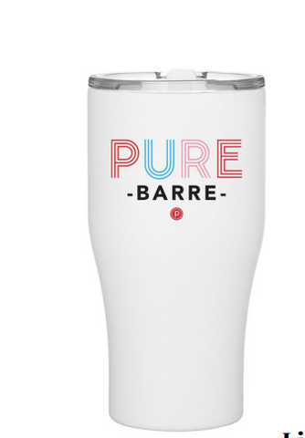 Pure Barre Lined Up Thermal Tumbler