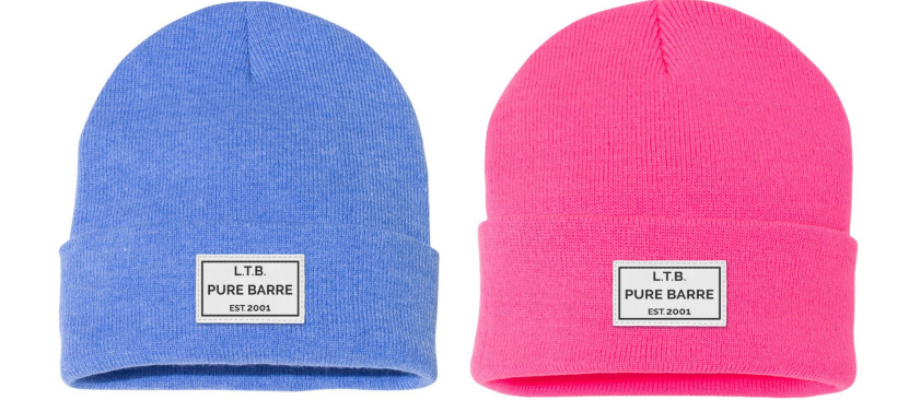Pure Barre - LTB Patch Beanie