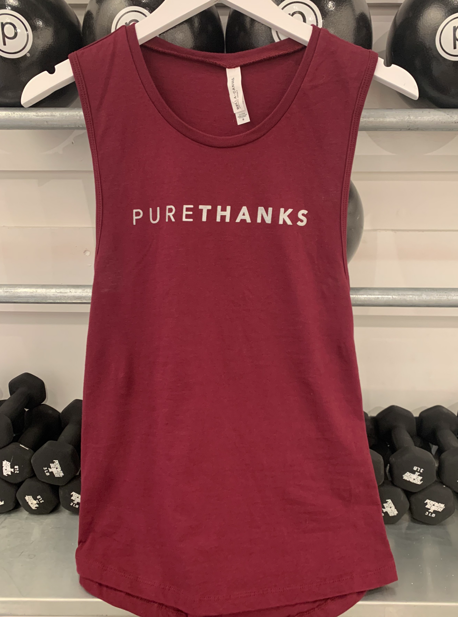 PureThanks Jersey Muscle Tank