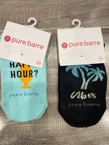 Pure Barre Oatmeal & Black Sticky Socks – Pure Barre Bethesda